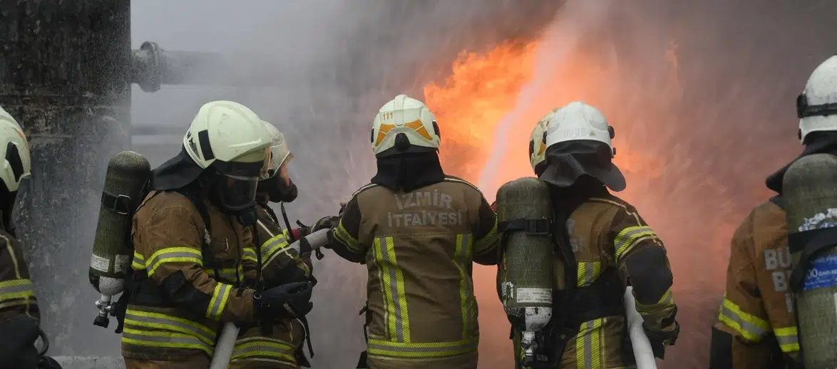 İzmir İtfaiyesi’nde "özel kuvvet” eğitimi