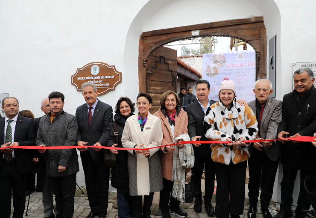 Muğla Büyükşehir Belediyesi, Gözcüler Evi'nde Sosyal Hizmet Atölyeleri Açtı