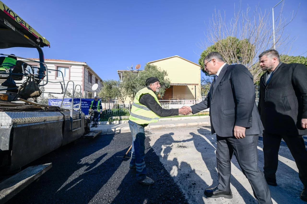 Başkan Tugay'dan Buca çıkarması: Çalışmaları inceledi