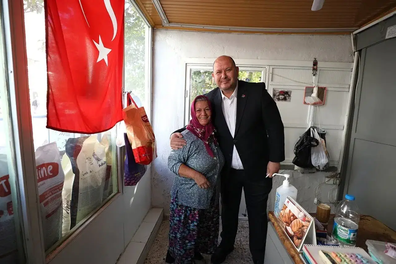 Başkan Çiçek’ten Esnaf Ziyareti