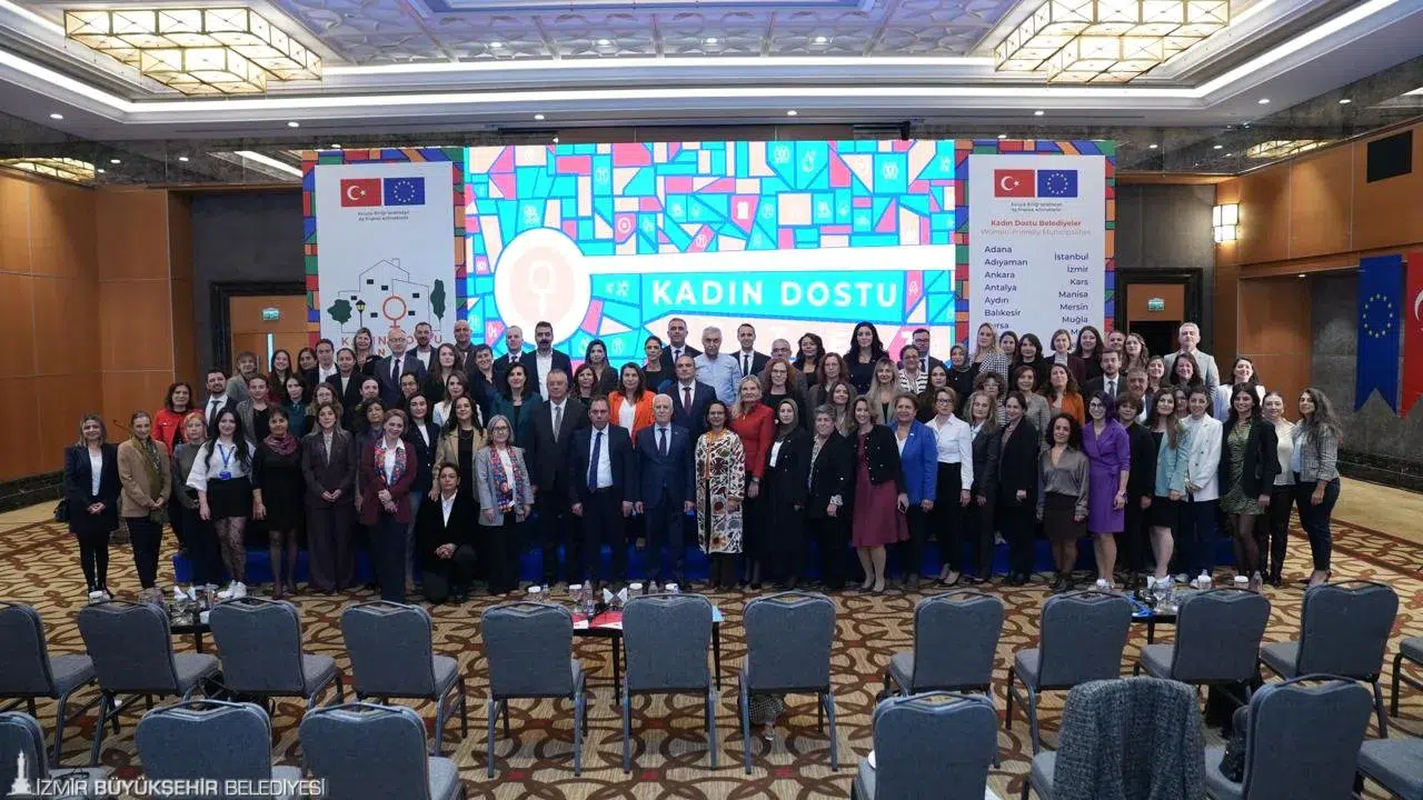 Kadın dostu kentler için 25 belediye el ele verdi