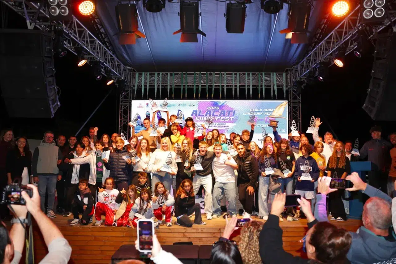 Alaçatı Windfest’te ödüller sahiplerini buldu