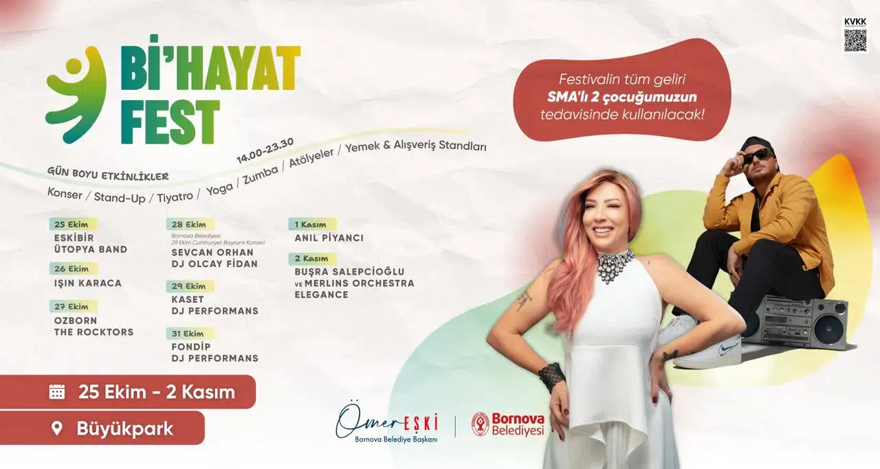Bi’Hayat Fest Bornova’da başlıyor