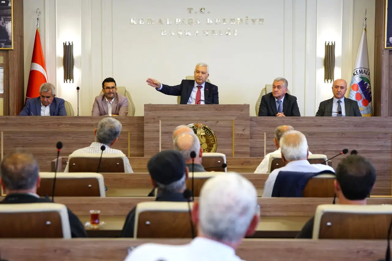 Başkan Türkmen Mahalle Muhtarları İle Bir Araya Geldi