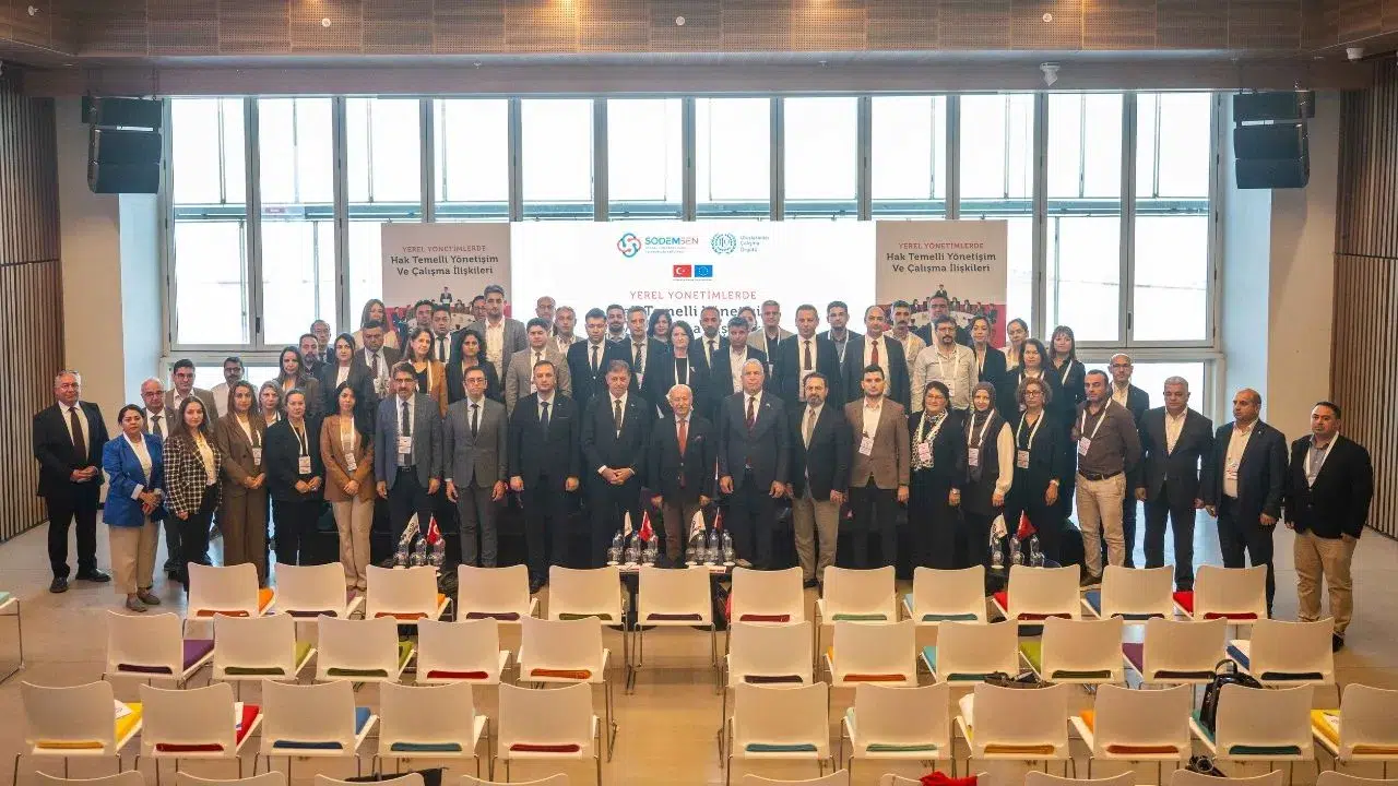 Başkan Eşki SODEMSEN çalıştayında konuştu:“Sürdürülebilir belediyecilik için paylaşım şart”