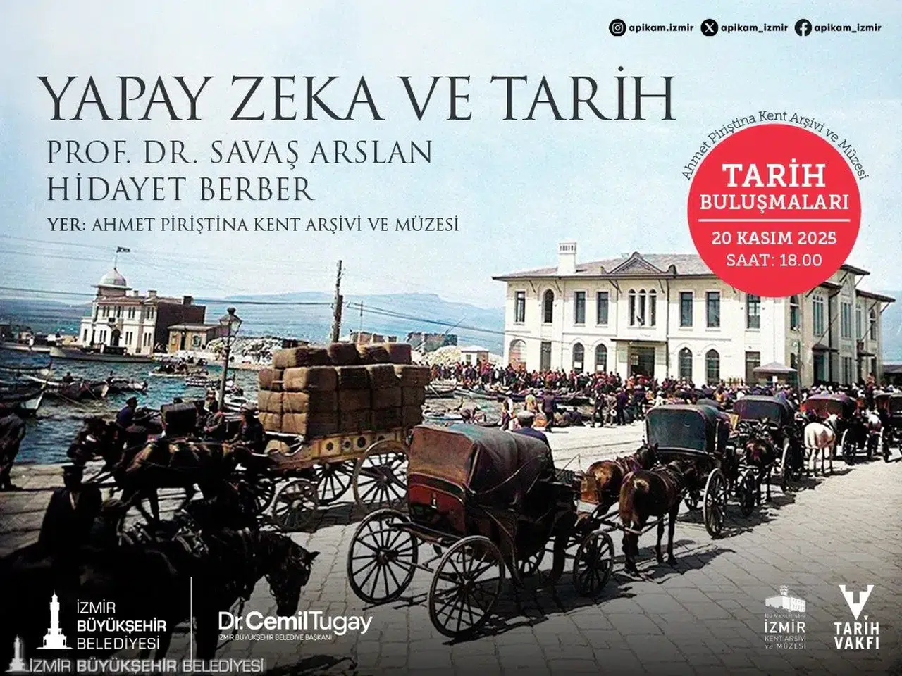 APİKAM’da “Yapay Zeka ve Tarih” konuşulacak