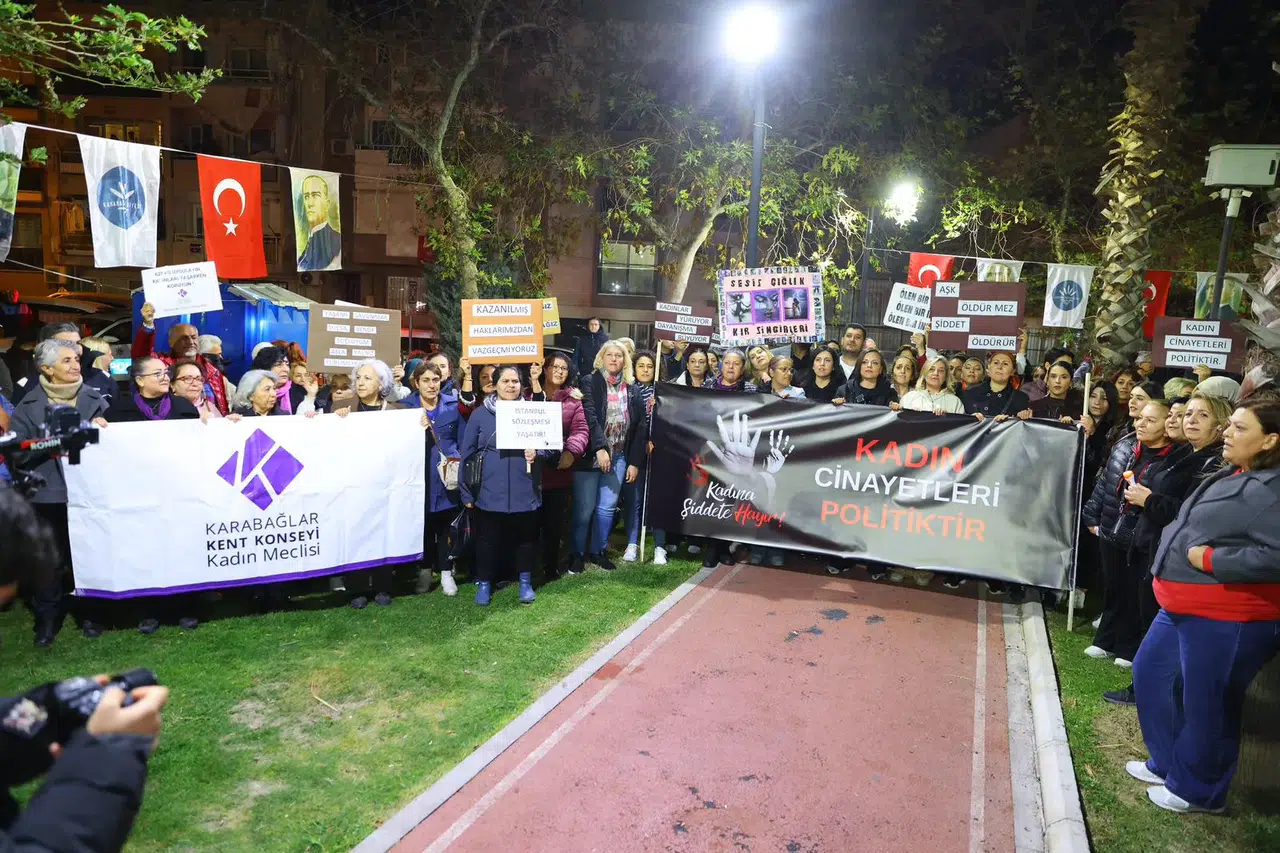 Karabağlar, Kadına Yönelik Şiddete Karşı Tek Ses Tek Yürek