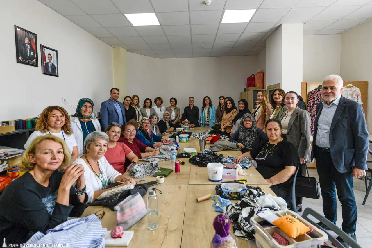 İzmirli başkanların eşleri Bayraklı’da buluştu