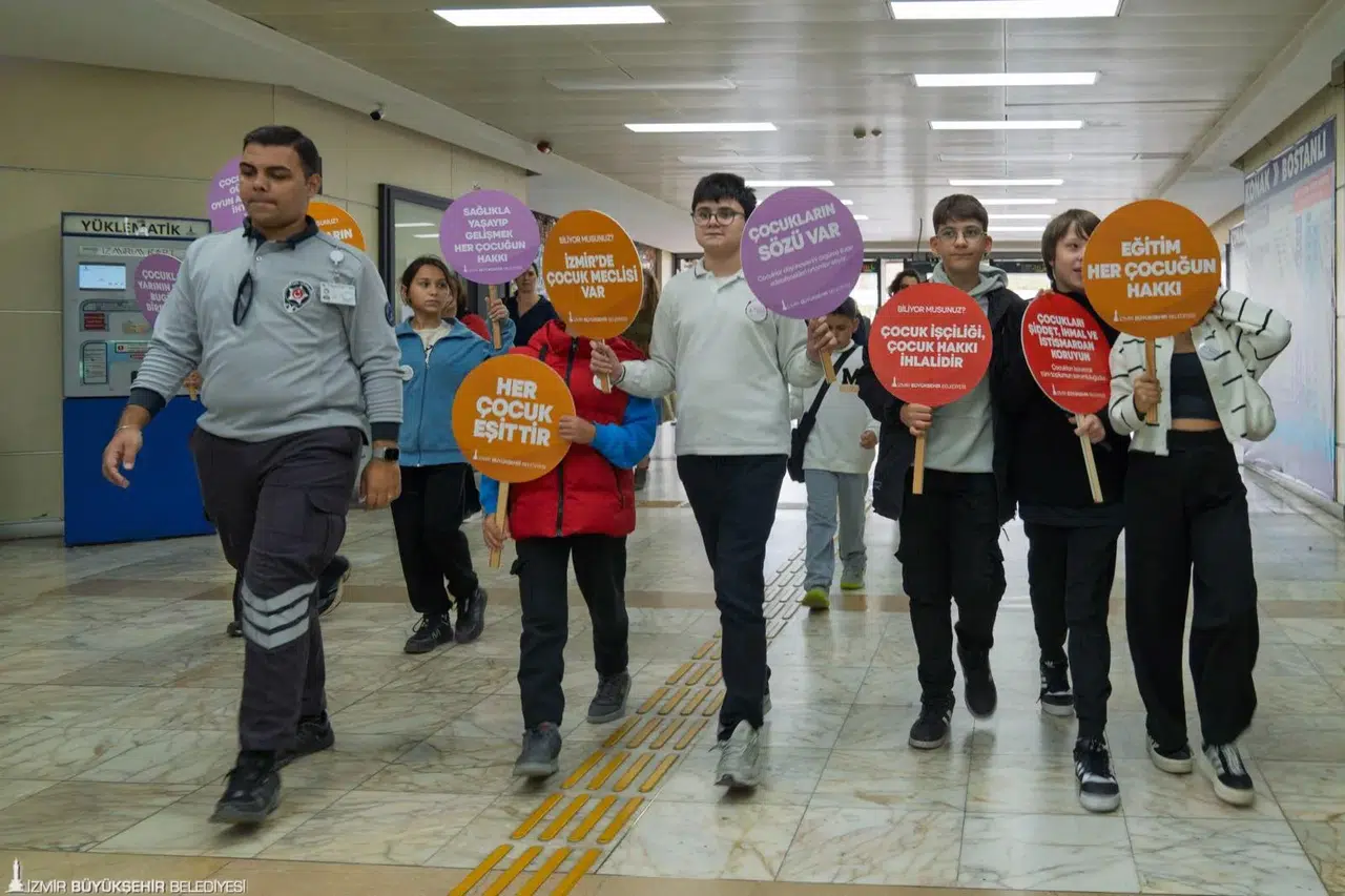 İzmir’de çocukların sesi var