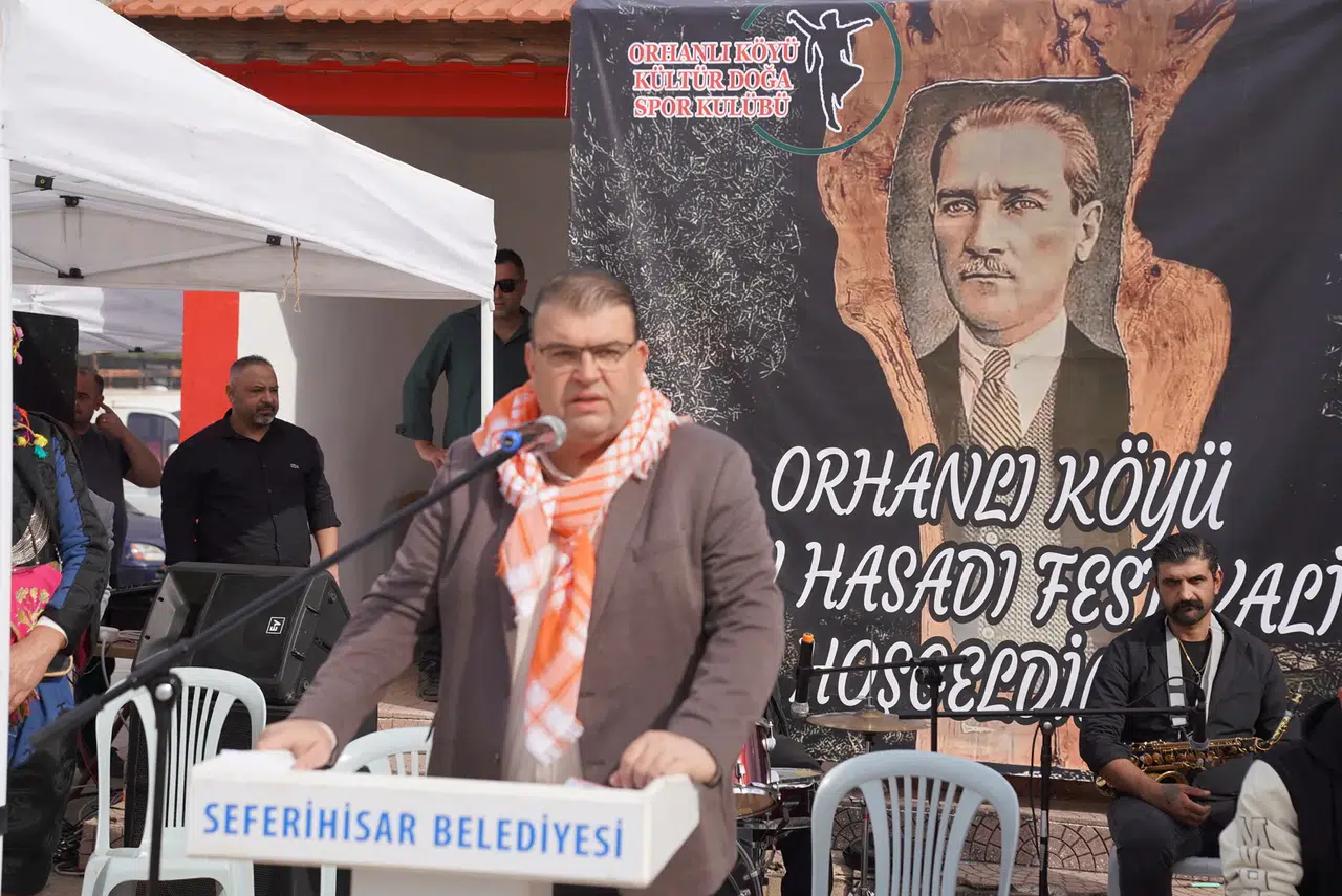 Orhanlı Köyü 2. Zeytin Hasadı Festivali coşkuyla başladı