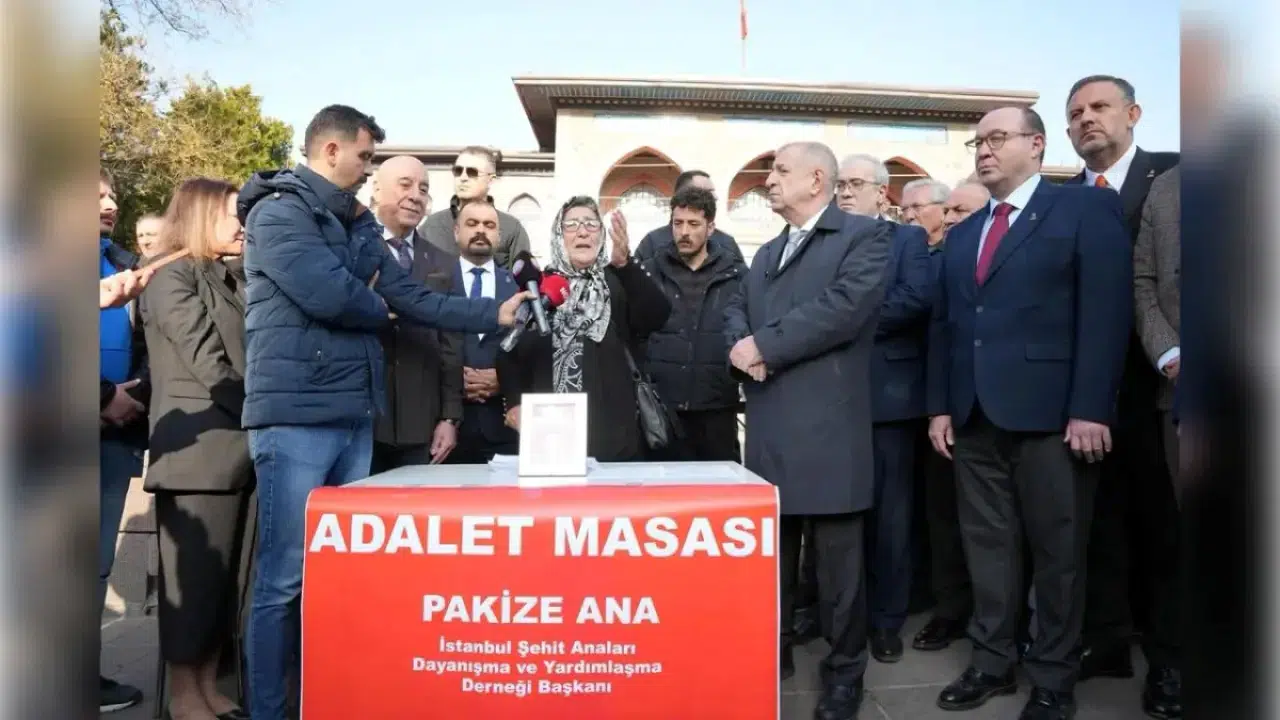 Zafer Partisi, şehit ailelerine destek için toplandı ve emanetlerine sahip çıkacaklarını duyurdu