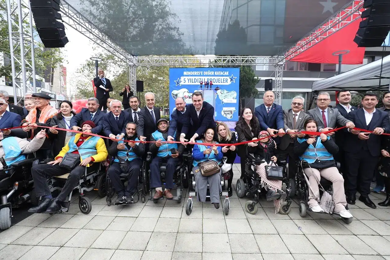 Menderes’te Tarihi An; 5 Yıldızlı Projelerin Açılışı Gerçekleşti