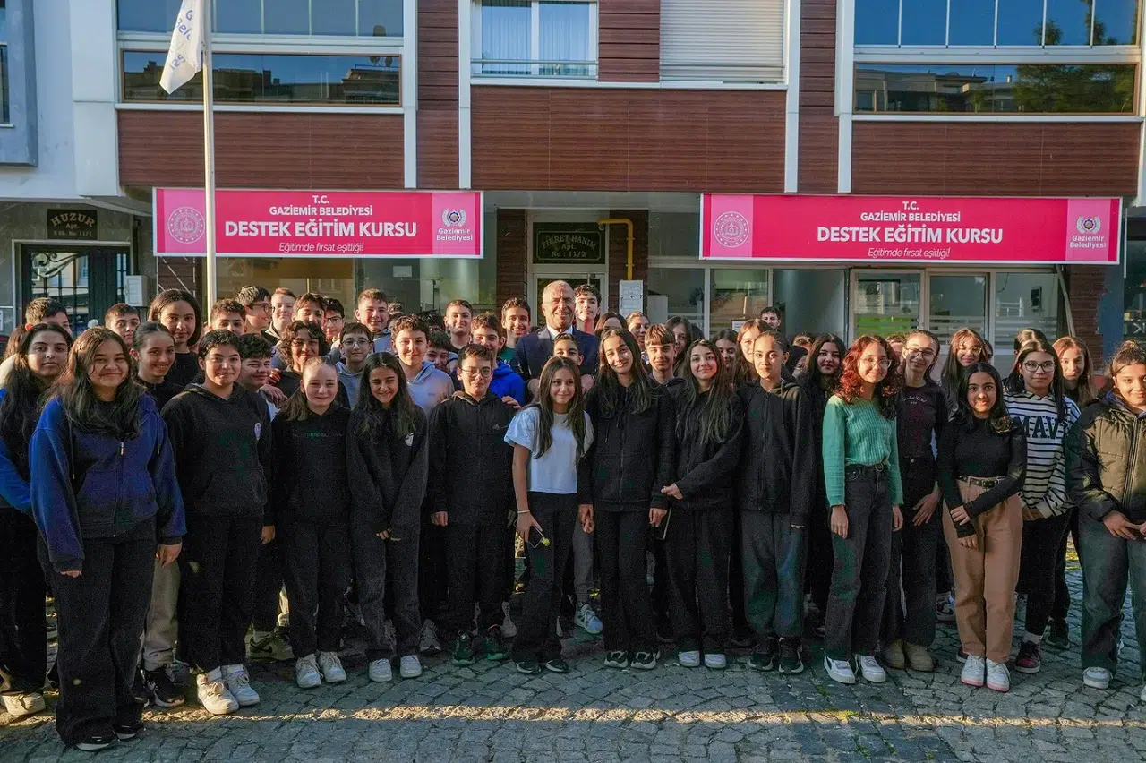 Gaziemir Belediyesi’nden öğrencilere ücretsiz eğitim hizmeti