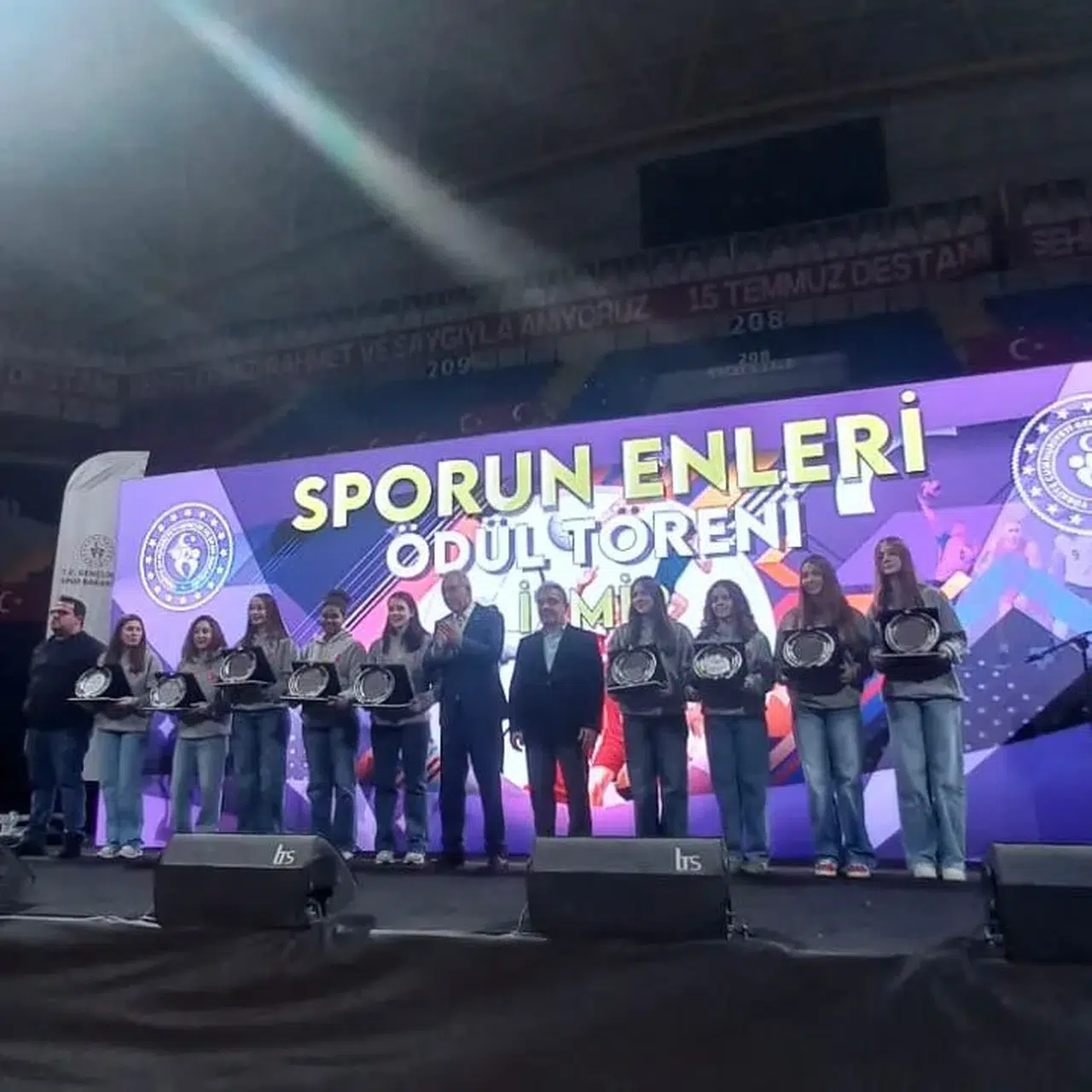 Ege Üniversitesi sporcuları “Sporun Enleri” töreninde ödüllendirildi