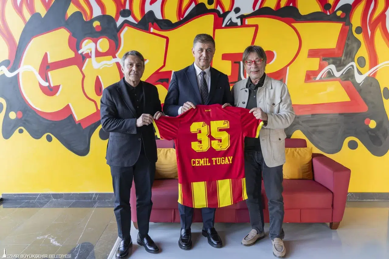 Başkan Tugay’dan iki efsaneye ziyaret