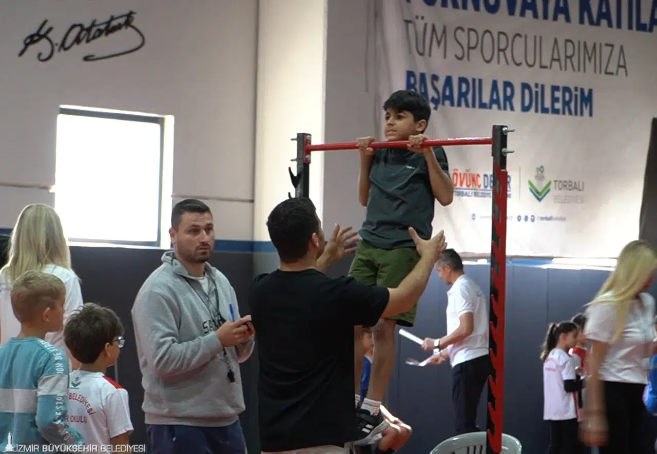 Büyükşehir’in sportif yetenek ölçümü İzmir’e yayılıyor