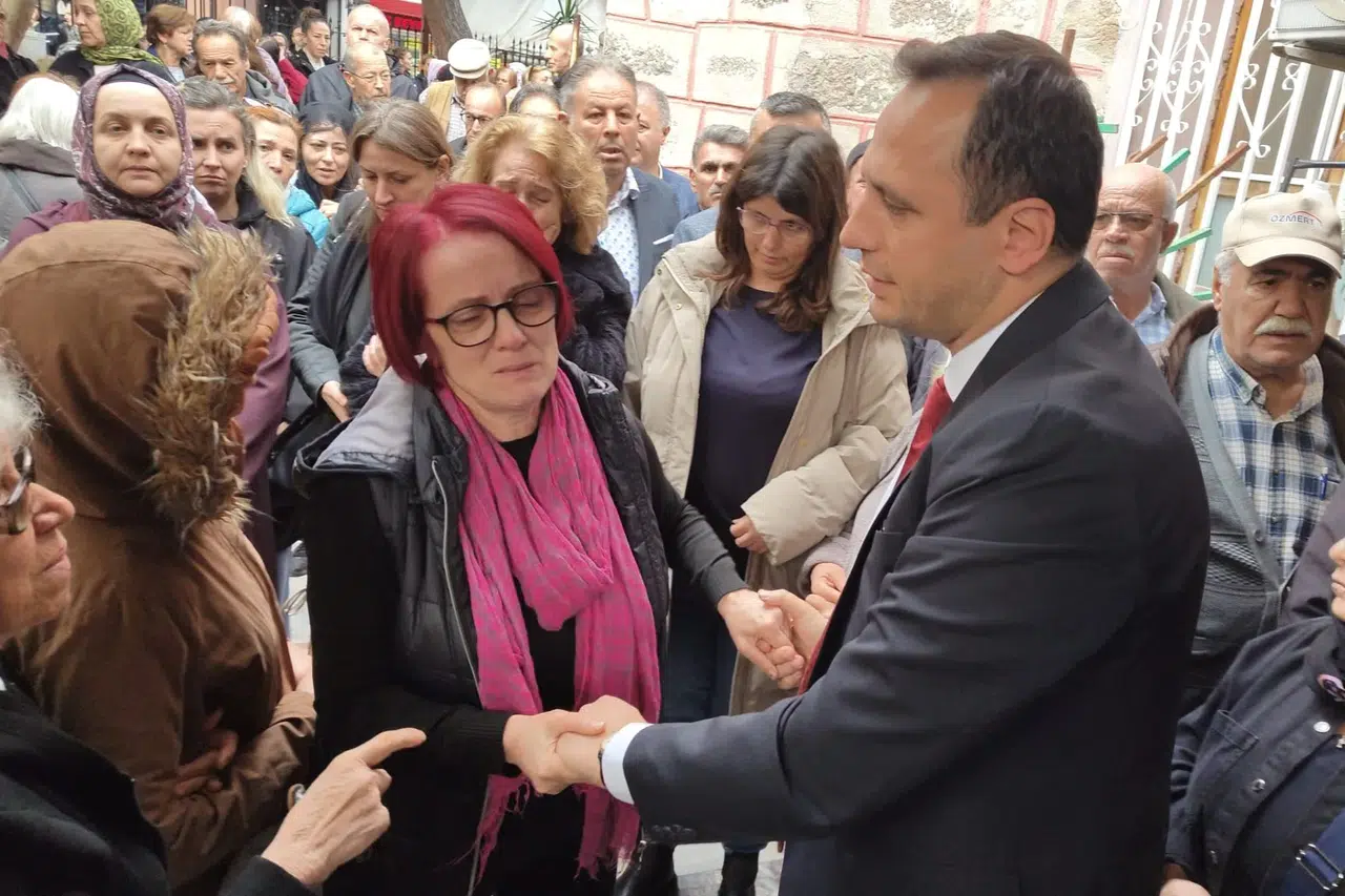 Erzene Mahallesi Muhtarı Ayşe Müjgan Pakyürek sonsuzluğa uğurlandı