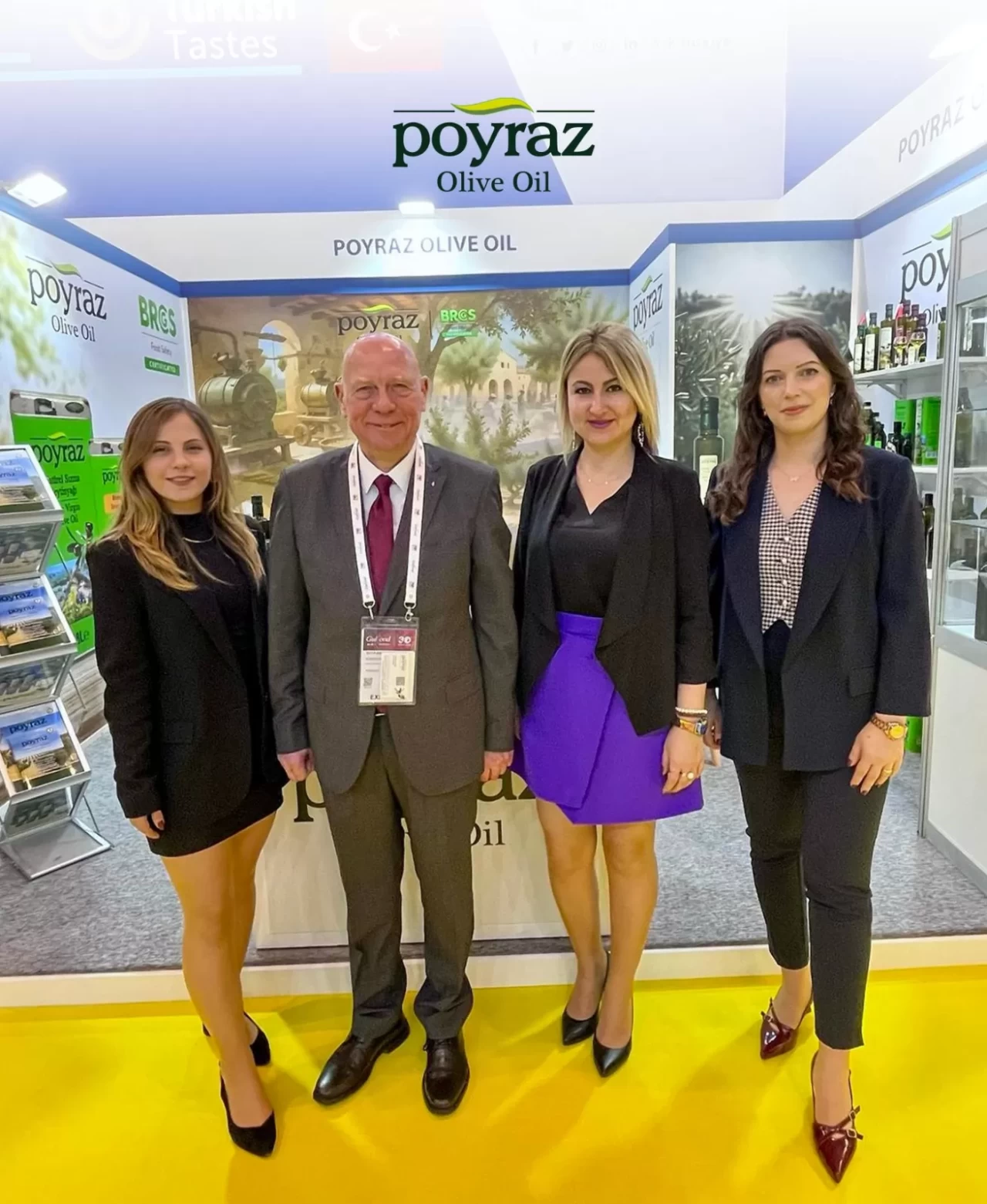 Poyraz Zeytinyağı, Dubai Gulfood 2025’te Türk Zeytinyağını Dünyaya Tanıttı!