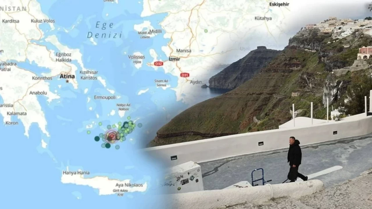 Ege Denizi'nde Art arda Depremler