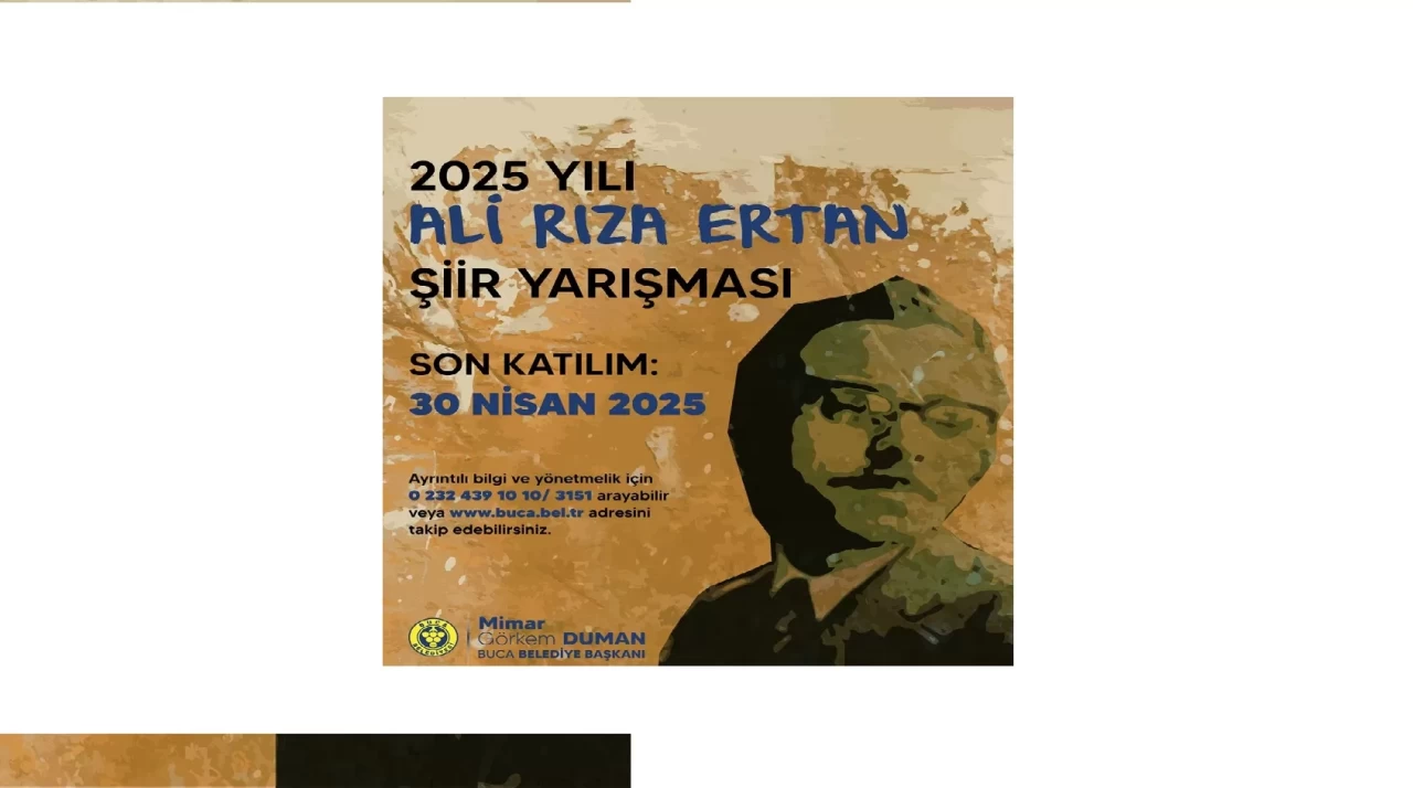 Ali Rıza Ertan'ın Anısına Şiir Yarışması Başvuruları Başladı!
