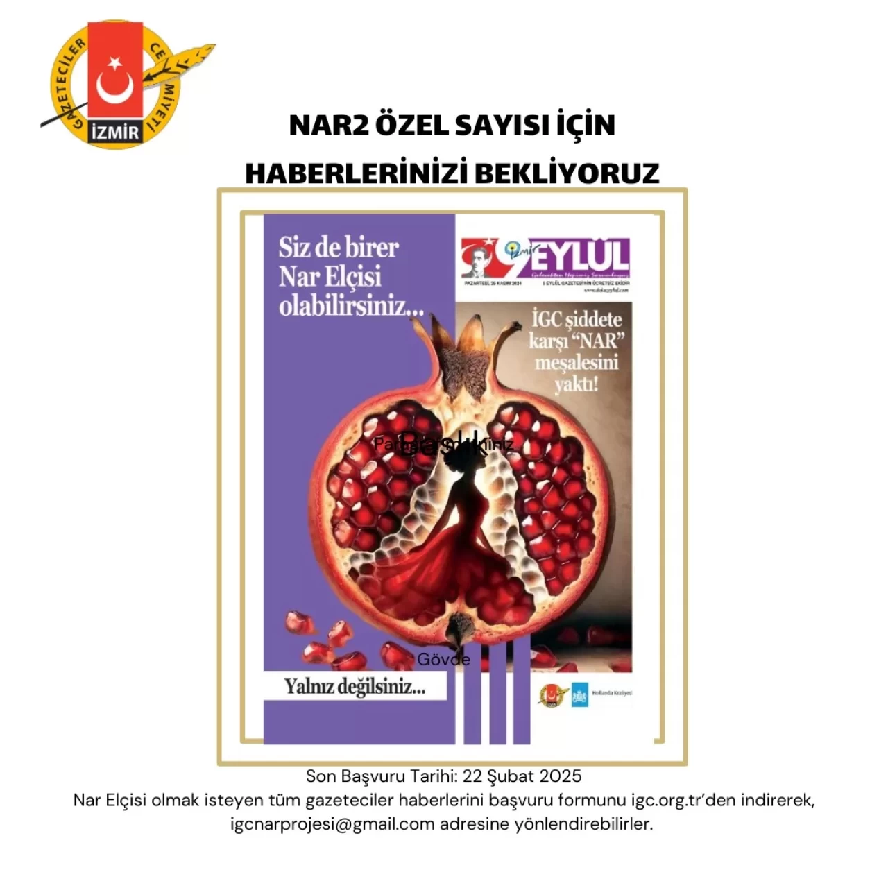 İzmir Gazeteciler Cemiyeti'nden Şiddetle Mücadelede Yeni Adım