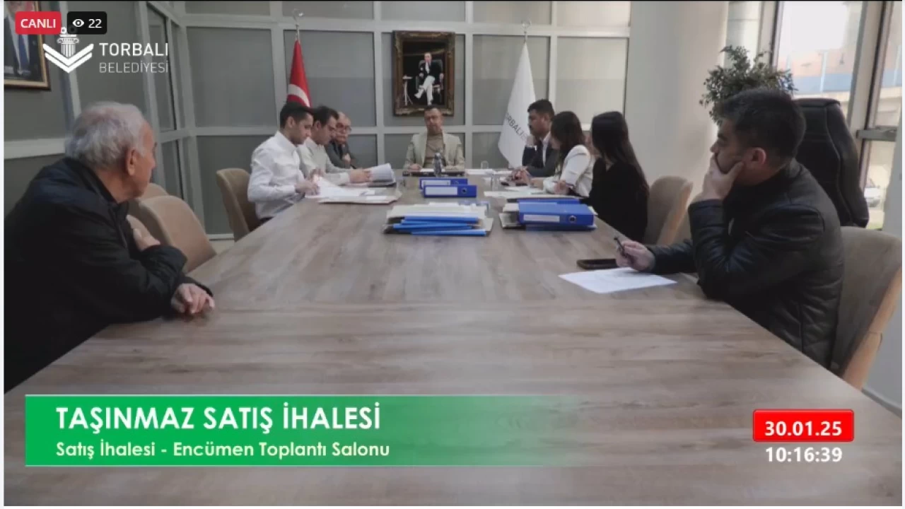 Torbalı Belediyesi’nden Tarihi Adım: 212 Milyon TL’lik Gelir ve Şeffaf İhale Süreci!