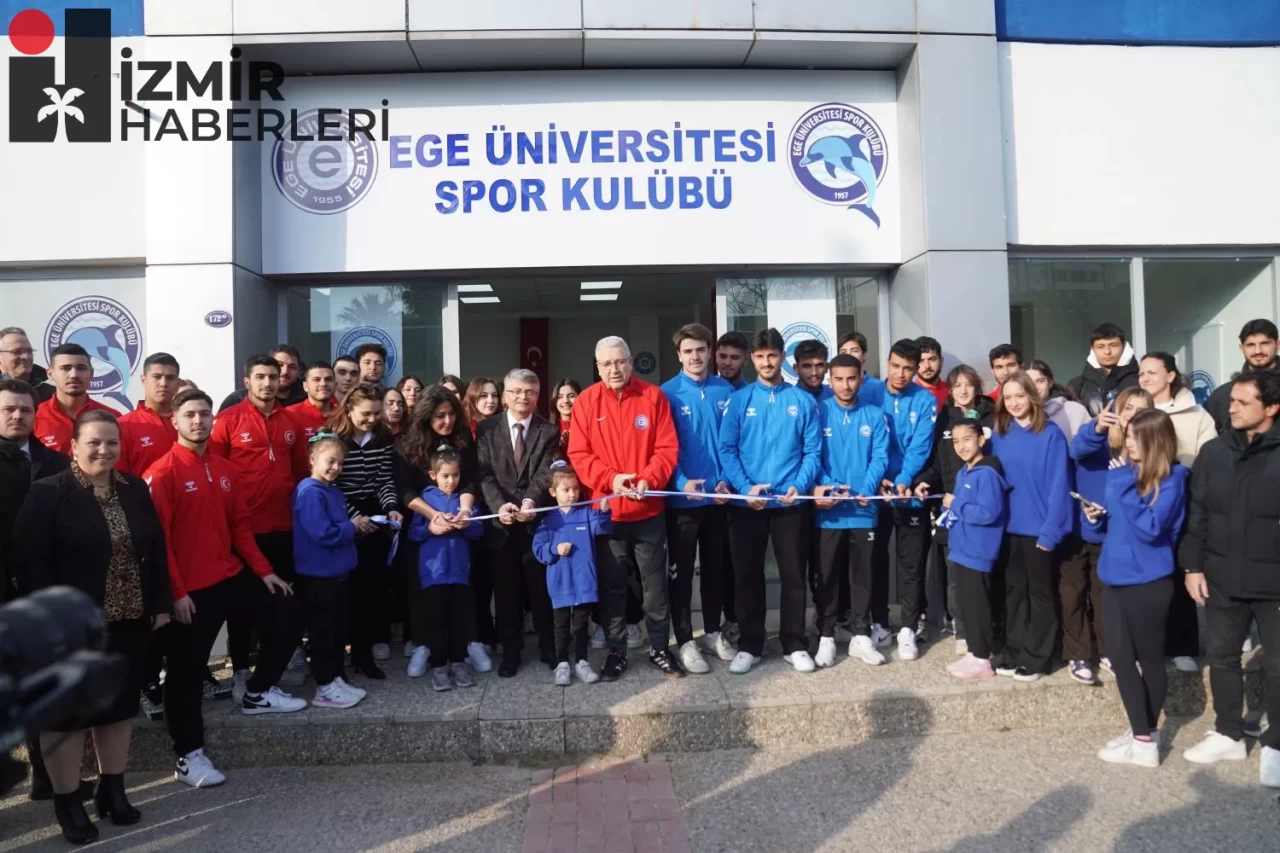 Ege Üniversitesi Spor Kulübü Yeni Merkezine Kavuştu! Prof. Dr. Necdet Budak'tan Büyük Yatırım