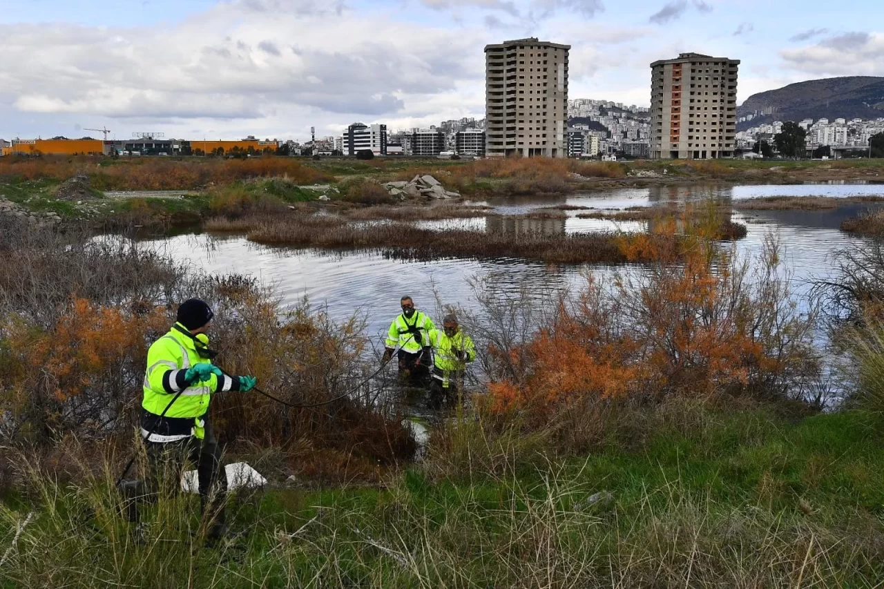 İzmir'de Sivrisineklere Karşı Mücadele Aralıksız Devam Ediyor