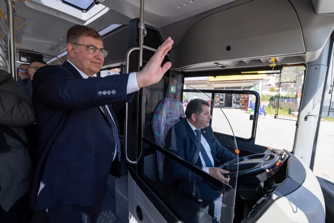 İzmir Büyükşehir Belediyesi, İZTAŞIT projesinde Bayındır'da 8. durağı hizmete açtı