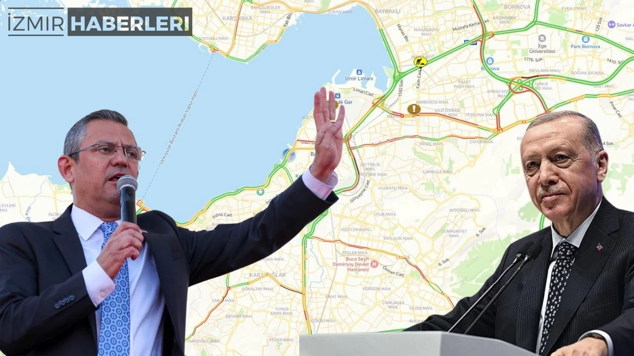 İzmir'de Trafik Kâbusu: Siyasi Liderlerin Ziyareti Şehri Felç Etti!