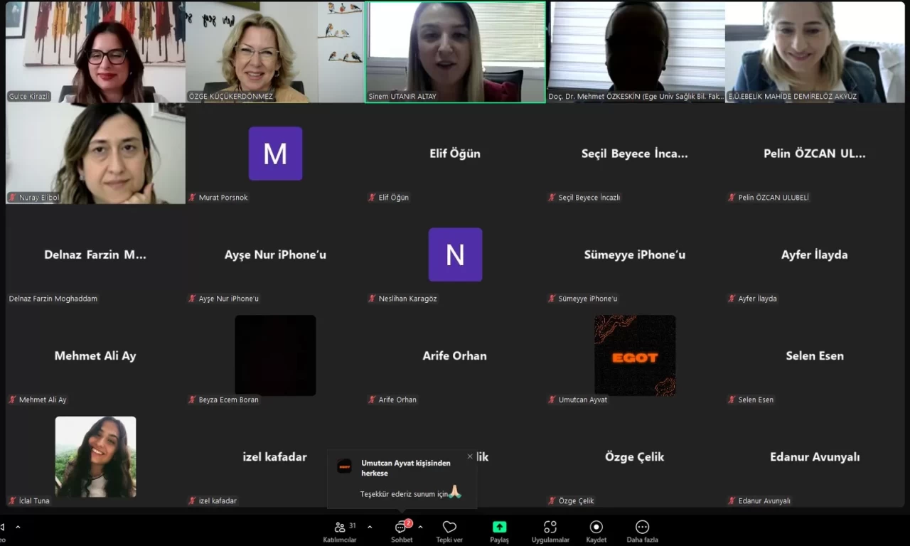 Ege Üniversitesi'nde Kadın Emeği ve Cam Tavan Konulu Etkinlik: Farkındalık Yaratıldı