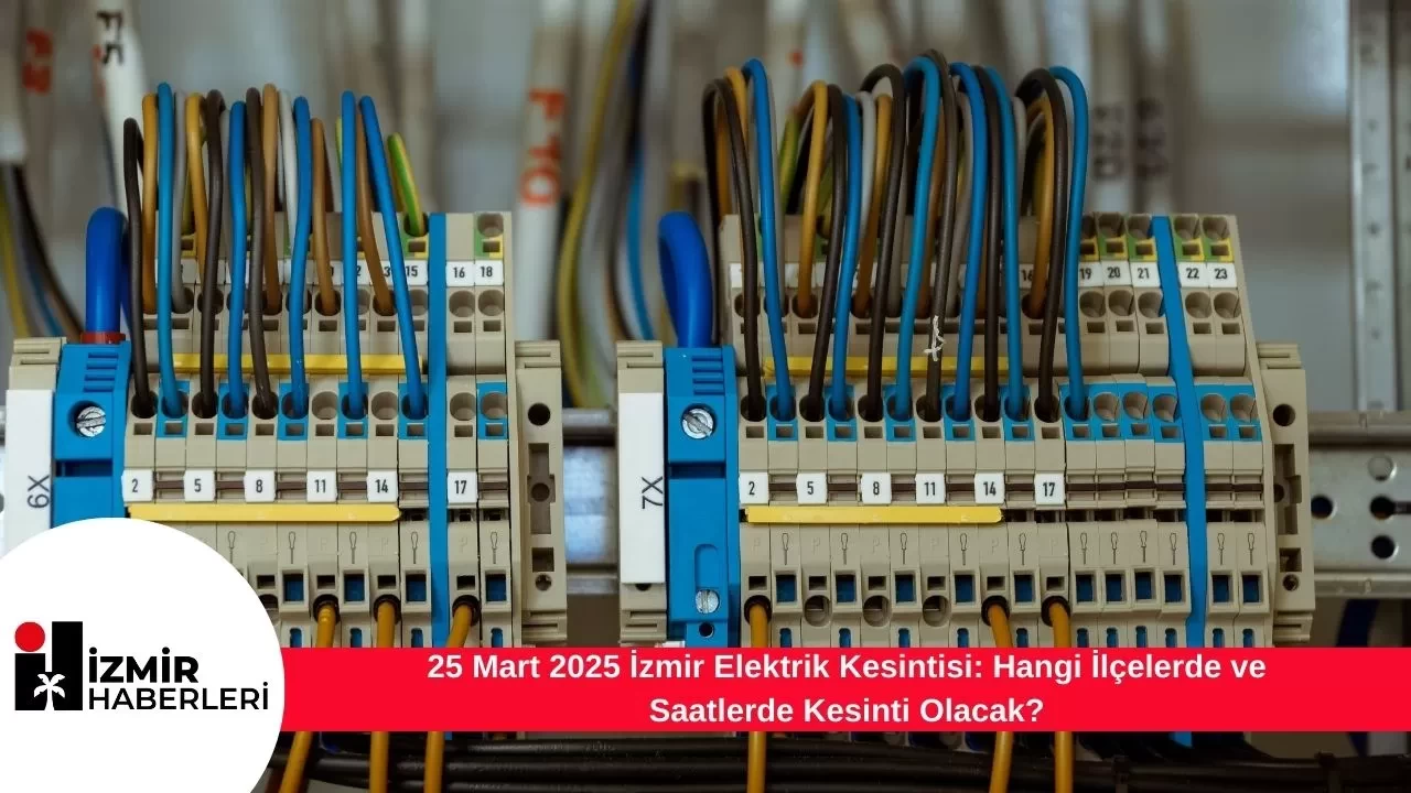 25 Mart 2025 İzmir Elektrik Kesintisi: Hangi İlçelerde ve Saatlerde Kesinti Olacak?