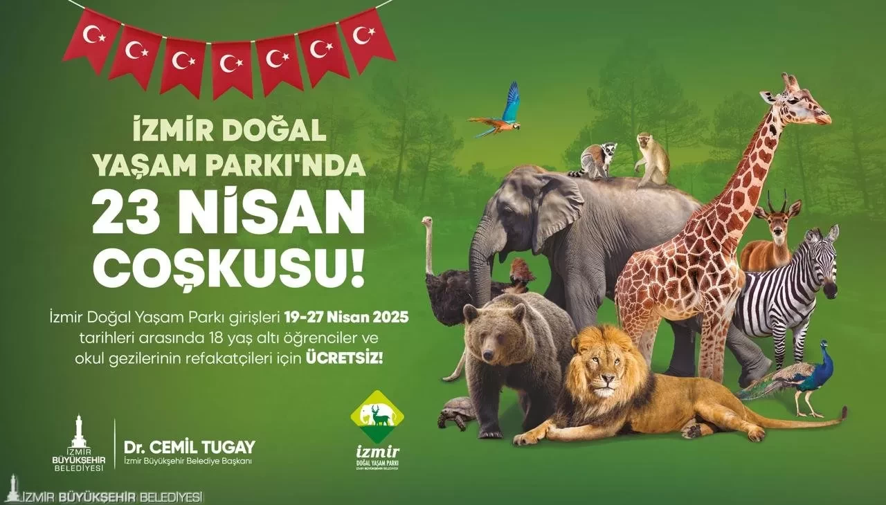 İzmir’de Çocuklara Müjde: Doğal Yaşam Parkı Ücretsiz Olacak!