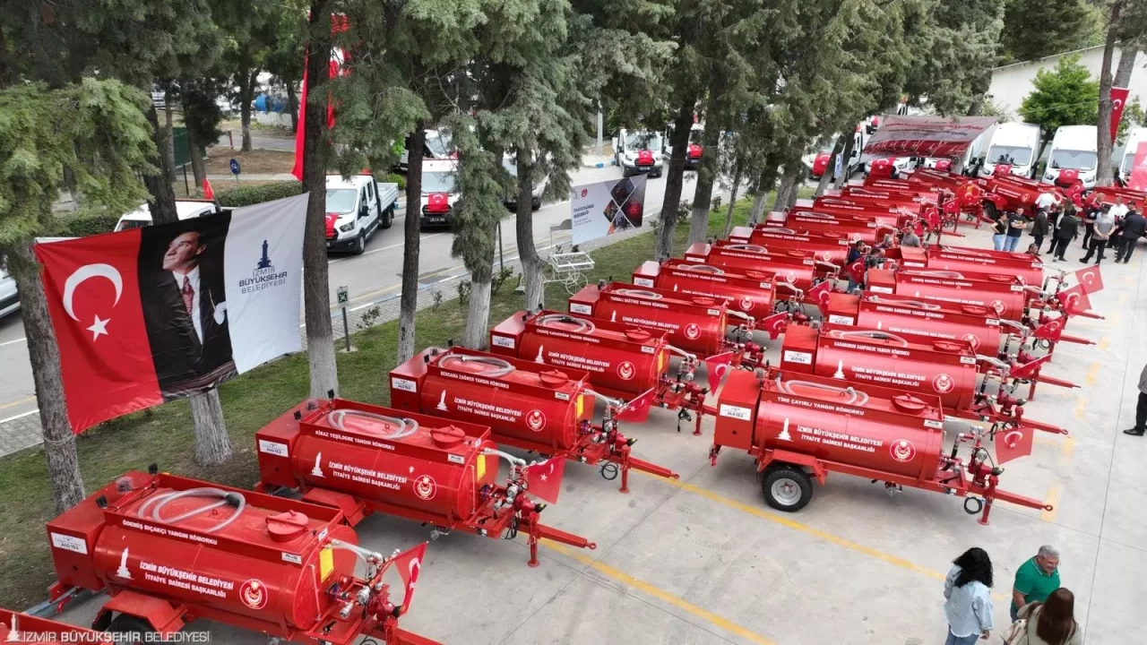 Afetlere ve yangınlara dirençli İzmir için yatırımlar sürüyor