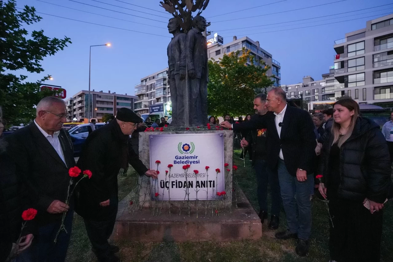 Üç Fidan Gaziemir’de anıldı