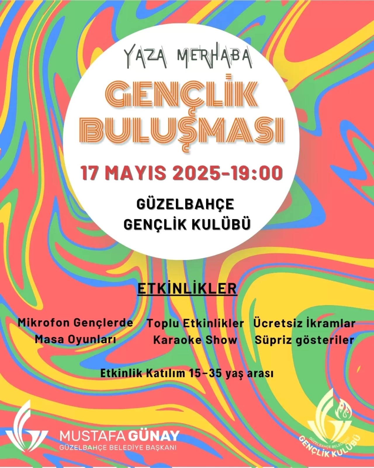 Güzelbahçe’de: “Yaza Merhaba Gençlik Buluşması” Başlıyor