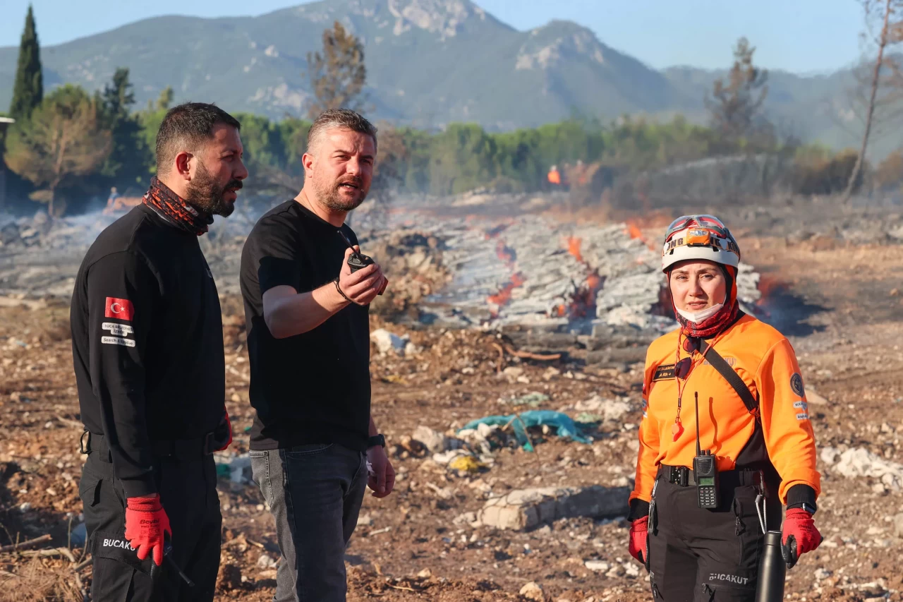 Buca dün gece cehennemi yaşadı