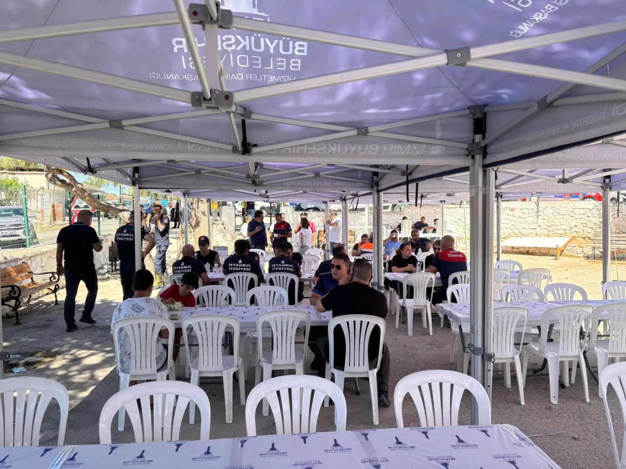 Büyükşehir yangının yaralarını sarmak için tüm gücüyle sahada