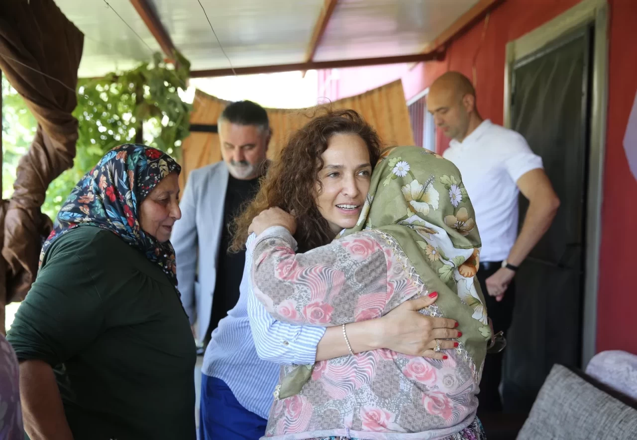 Başkan Ünsal’dan Sancaklı’ya dayanışma ziyareti