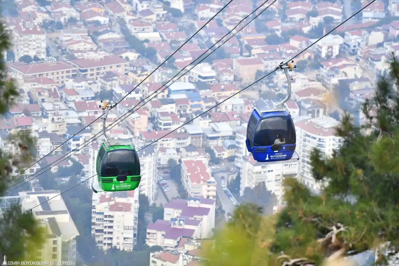 Teleferik yenilendi, İzmirlileri bekliyor