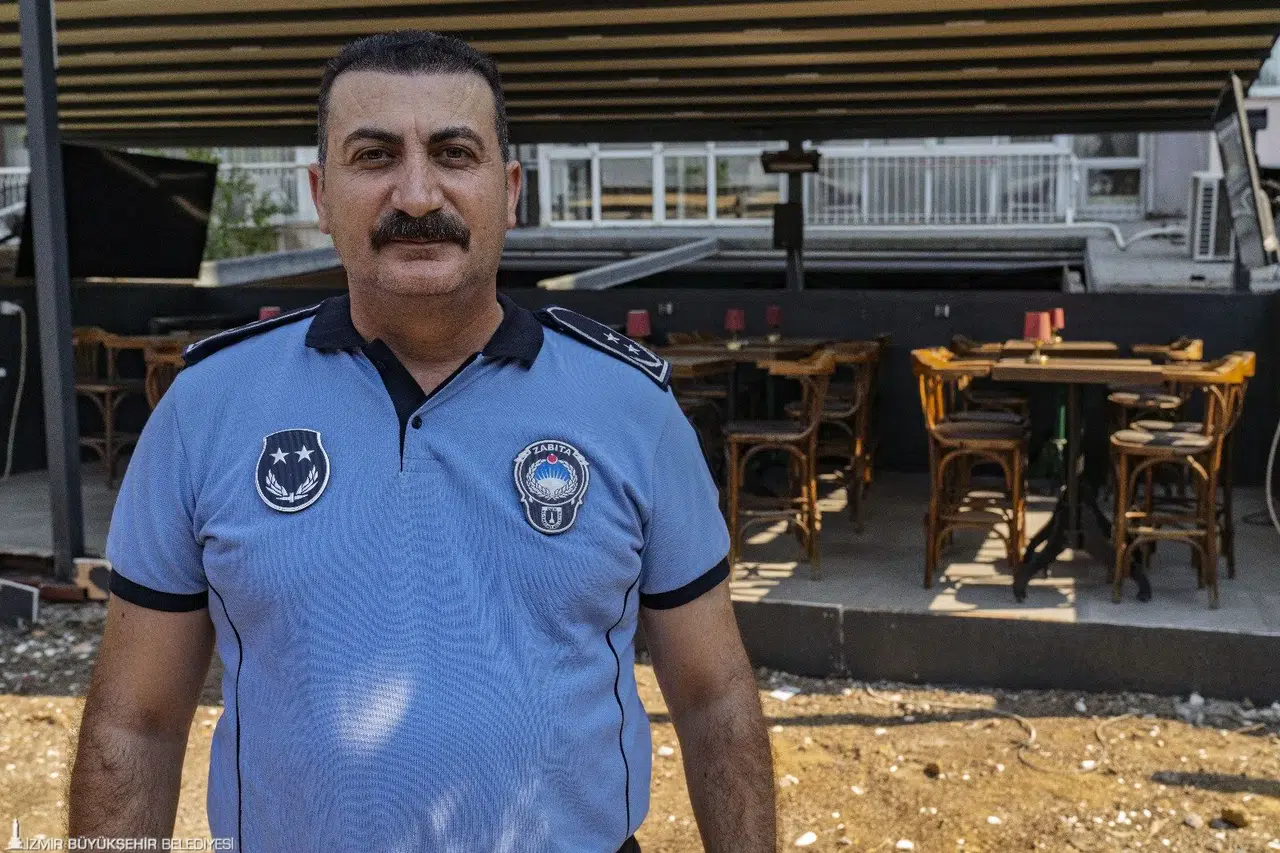 Zabıta ve esnaf el ele verdi, yeşile geri dönüş başladı