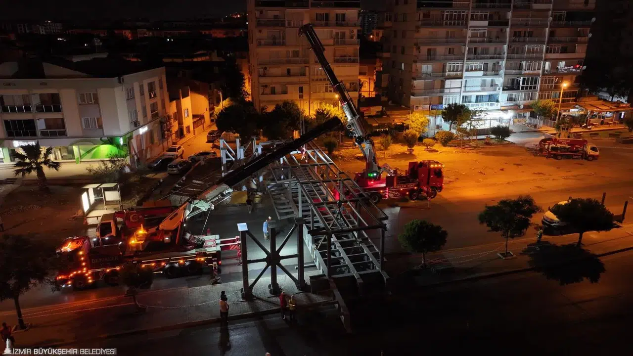 Yeni Girne Caddesi yayalar için daha güvenli oluyor
