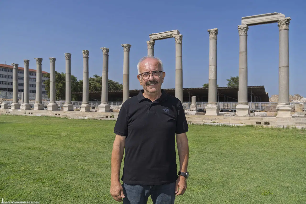 Büyükşehir’den Smyrna Antik Kenti’ne “tarihi destek”