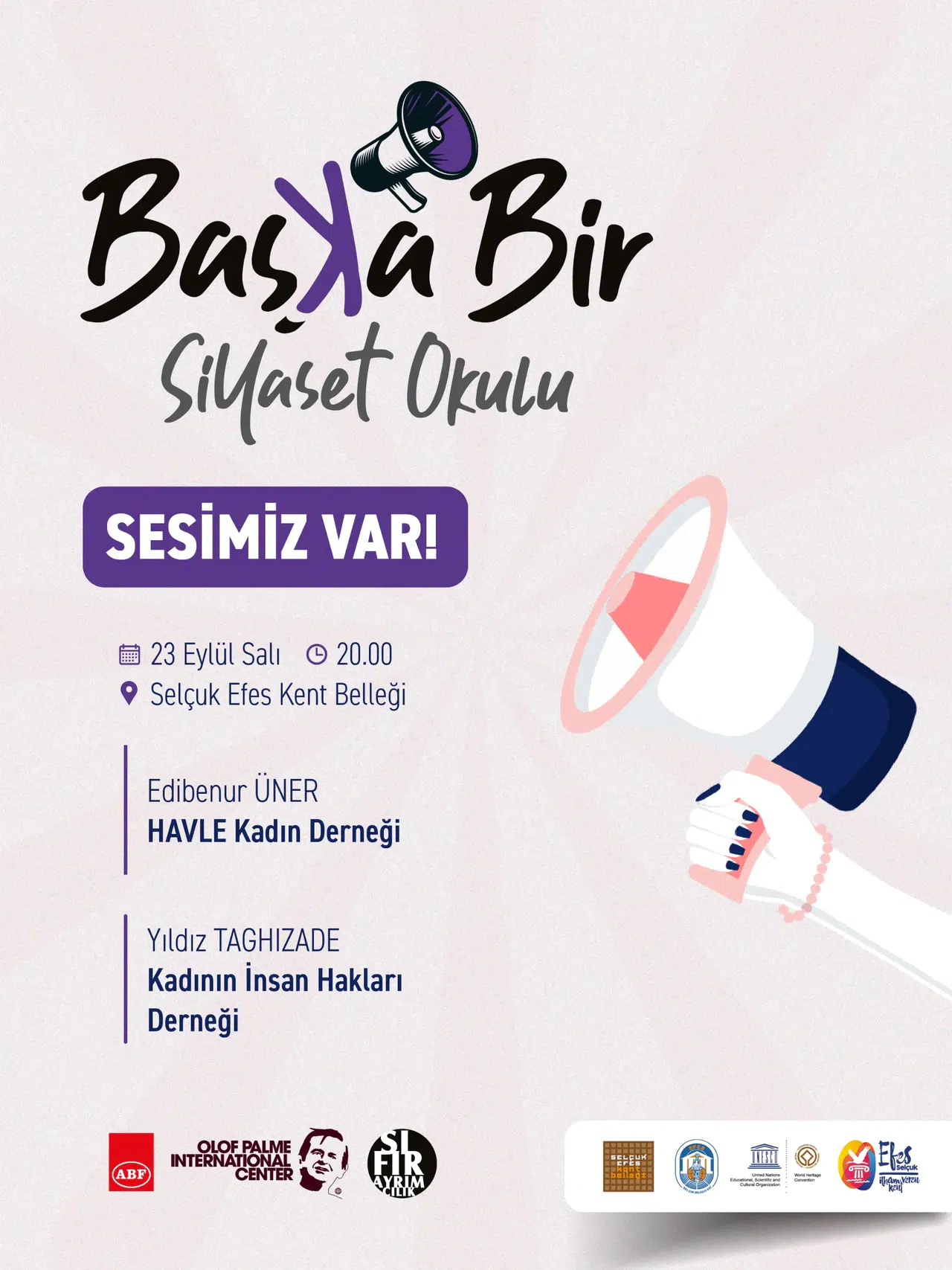 Efes Selçuk’ta “Başka Bir Siyaset Okulu” Başlıyor