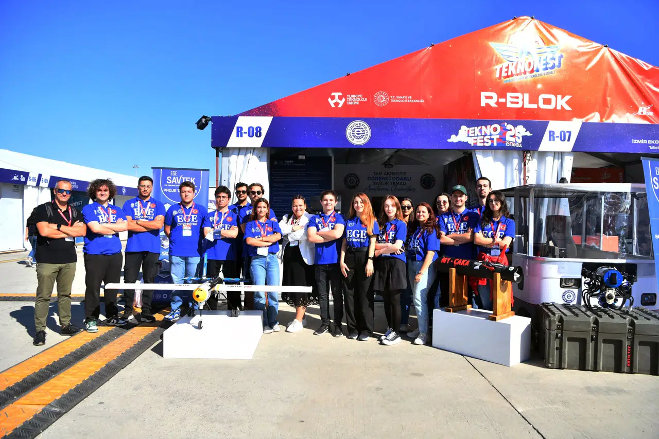 TEKNOFEST İstanbul’da Ege Üniversitesi yoğun ilgi gördü