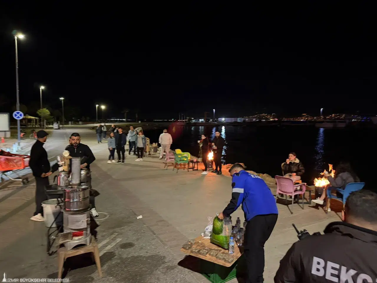İnciraltı’nda denetimler sürüyor