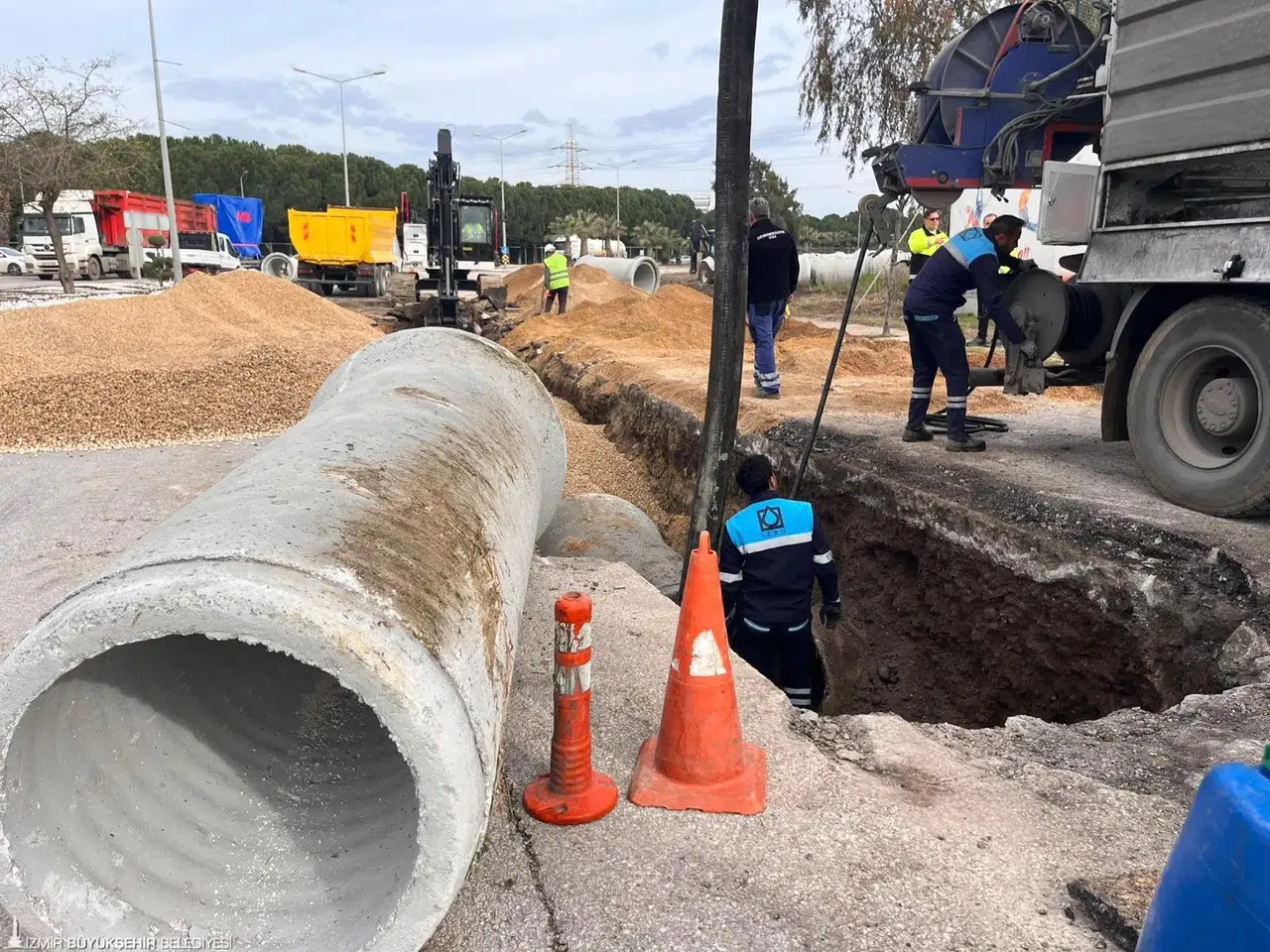 Aliağa’da taşkın riskine kalıcı çözüm