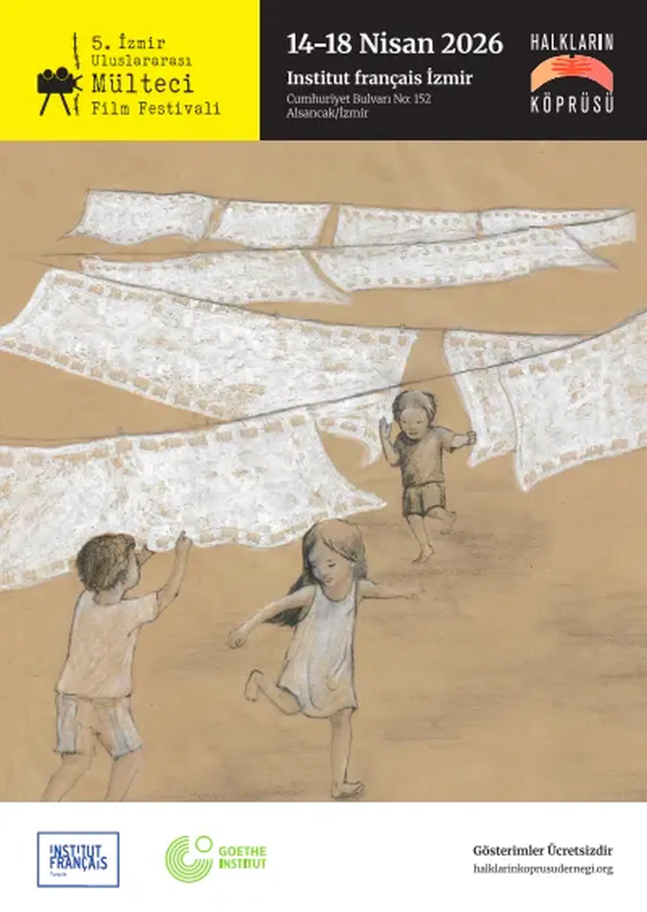 5. İzmir Uluslararası Mülteci Film Festivali başlıyor