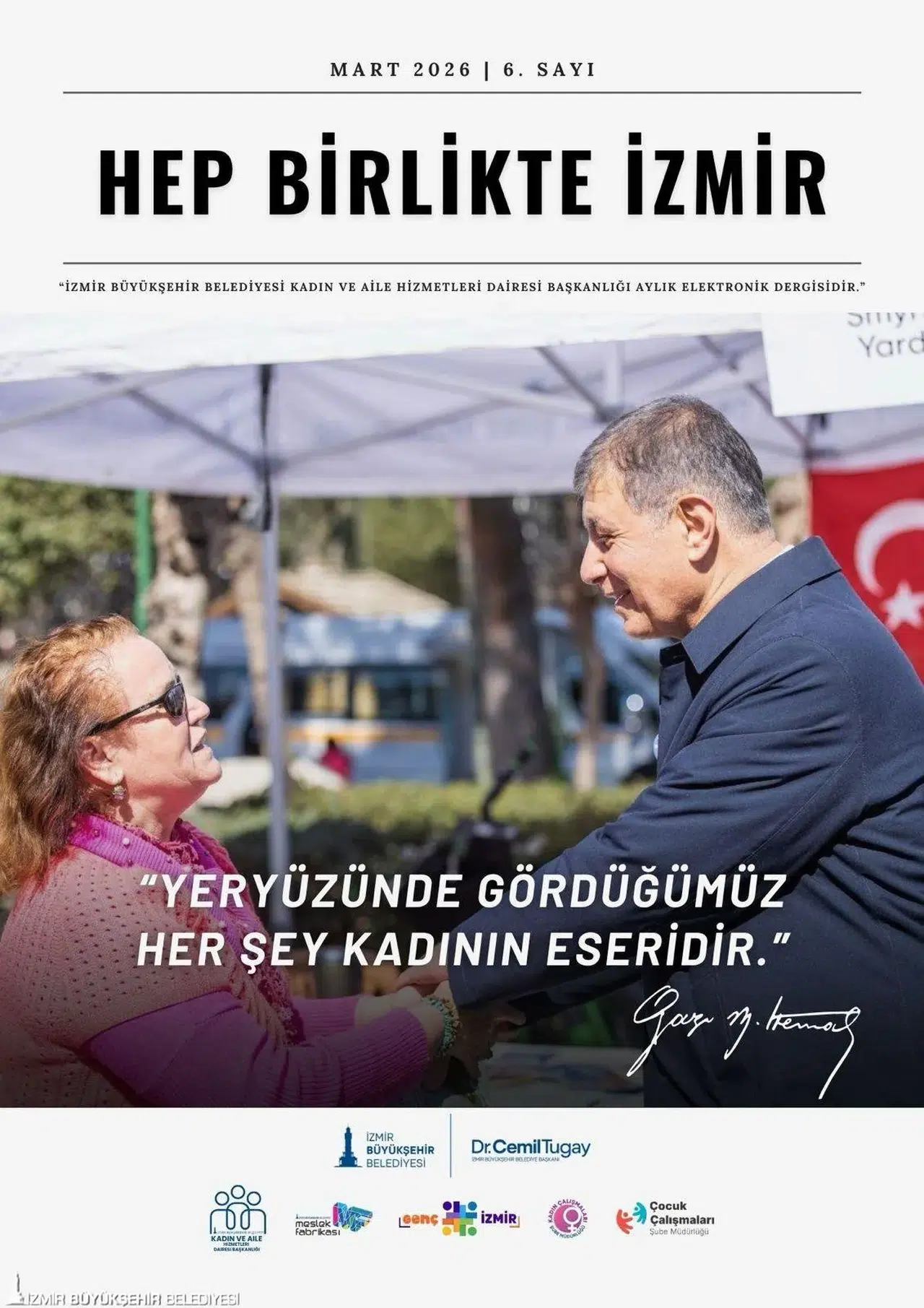 “Hep Birlikte İzmir” mart sayısıyla yayında