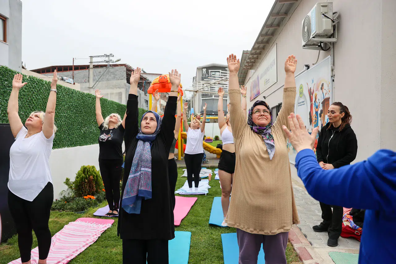 Gülşah Durbay Kadın Danışma Merkezi’nde yoga heyecanı